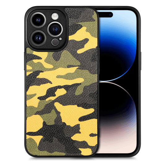 Camouflage Pattern iPhone 15/14/13/12 Pro Max Case