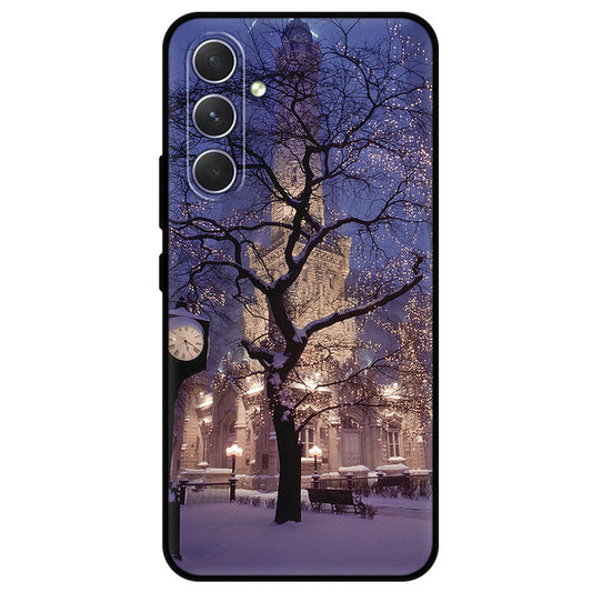 Chicago Snowy Night Samsung Galaxy A55 5G Case