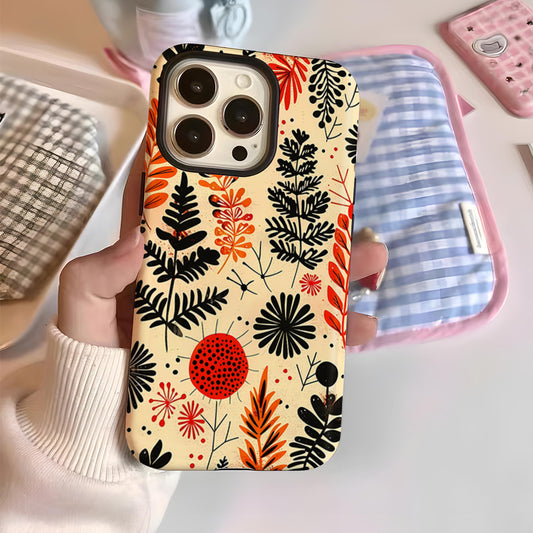 Floral pattern iPhone 15/14/13/12 Pro Max Case